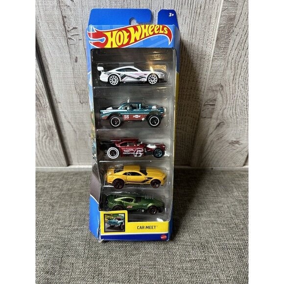 Hot Wheels Other - Hot Wheels 2023 Car Meet 5 Pack Set